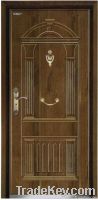 steel wood armored door