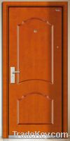 steel wood armored door