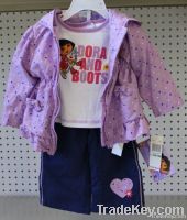 Dora baby clothes set
