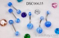 body jewelry belly bar