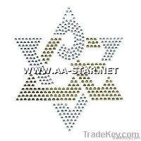 new design hot fix rhinestone motif