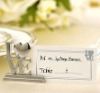 Silver LOVE Place Card Holders Wedding Favor