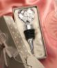 Crystal Heart Wedding Wine Bottle Stopper