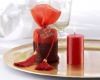 Red Pillar Candle Favor