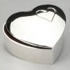 Heart Shape Metal Jewelry Box