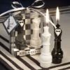 King & Queen Chess Piece Candle Wedding Favors