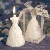 Bridal Dress Candle Favor