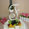 Wedding Decoration Cake Topper Monogram F