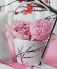 Cherry Blossom Flower Girl Wedding Basket