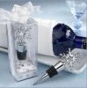 Snowflake Wedding Wine Botter Stopper