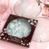 Cherry Blossom Wedding Glass Coasters