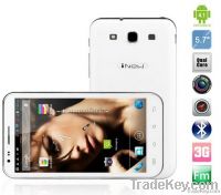 5.7" HD Capacitive Android 4.1 MTK6589 Quad Core Smart Cell Phone
