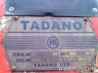 used tadano truck crane