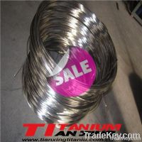 Gr2 titanium wire in coil or straight with Dia.0.1-7.0mm