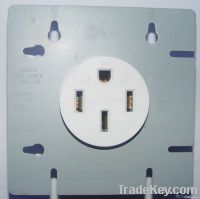 50A 125/250 V 3-POLE 4 -WIRE POWER RECEPTACLE