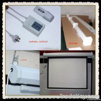 Wall Mounted Motorized Projector Screen / Electric Projector Screen /