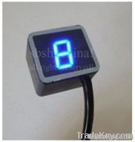 Free shipping digital gear indicator Yamaha Honda Suzuki blue