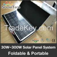 portable foldable solar panel 30W to 300W