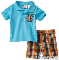 cool boys shirt sets kids clothing wholesale