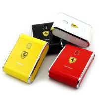 Fashional led light mobile power bank with 10000mah capacity for mobile phone