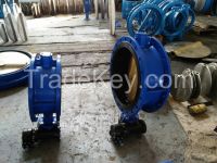 U Type Butterfly Valve with Gear Operator
