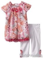 spring fashion style GIRLs clothes sets / children clothing sets