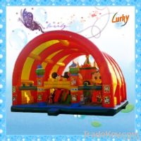 Hot-selling new design popular inflatable bouncy house for sale
