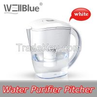 Wellblue BPA Free Plastic Water Purifier Pitcher