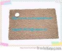 chenille carpet with anti-slip bottom, chenille floor mat & door mat