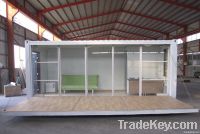 One Wall Folding Container House