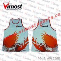 custom running singlet