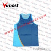 custom running singlet