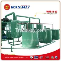 Used Oil Recycling System with Vacuum Distillation Process - WMR