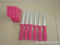 7pcs steak knife set