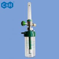 Medical oxygen flowmeter with humidiifier