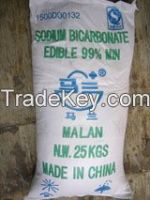 food additive of sodium bicarbonate