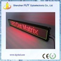 outdoor led moving sign