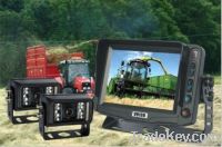 7" Quad monitor with Reversing Vision Camera System