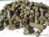 Sunflower husk pellets