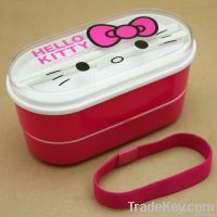 two-layer children lunch box