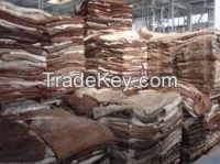 WET SALTED COW HIDES