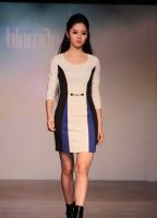 2032 autumn cotton high waist dress