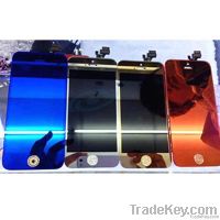 for iPhone 5 Color Mirror (Metallic/electroplate) Red/Blue/Gold/Silver