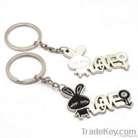 lovely metal key chain