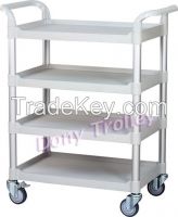 4 Shelf service cart,Utility carts, Hotel cart, Mehrzweckwagen, Material Transportwagen