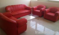 pvc leather sofa