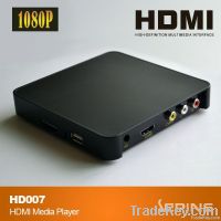 Full HD 1080P media player usb/sd memory card reader