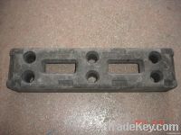 rubber feet/base of temporary fencing