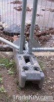 RF-05 rubber feet/base of temporary fencing