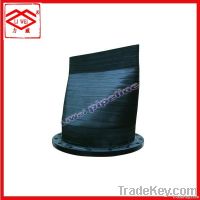 Flange rubber slowly-closing check valve